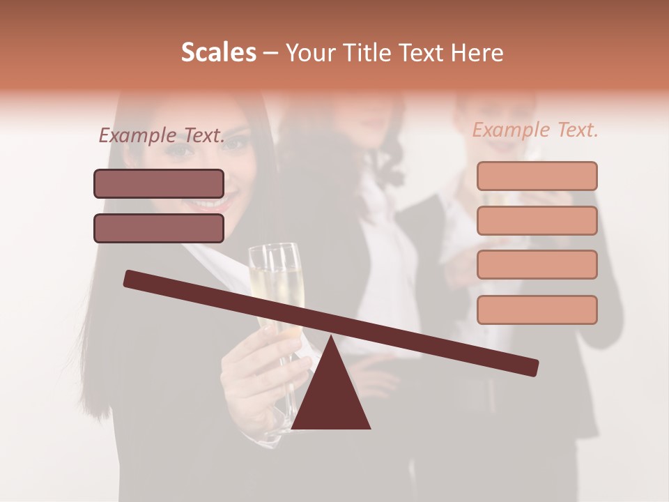 Smile Celebration White PowerPoint Template