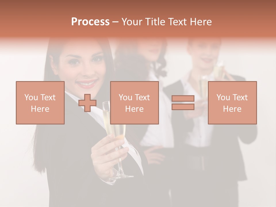 Smile Celebration White PowerPoint Template