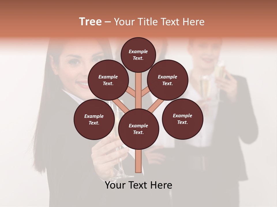 Smile Celebration White PowerPoint Template