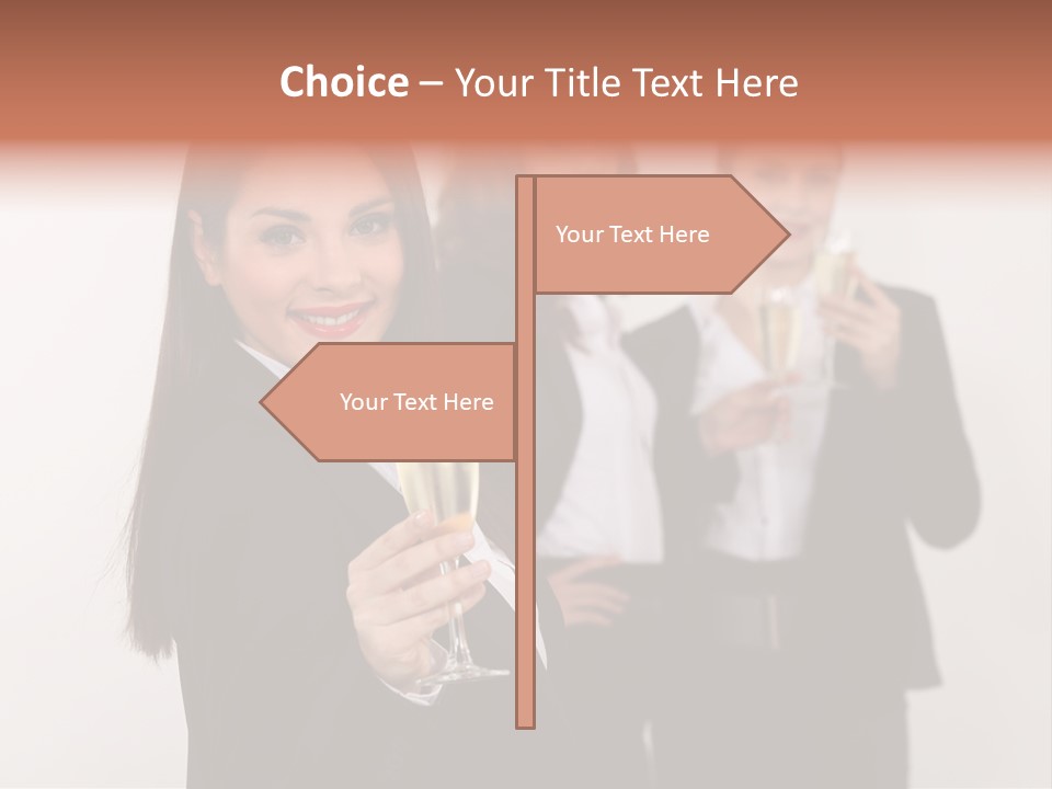 Smile Celebration White PowerPoint Template