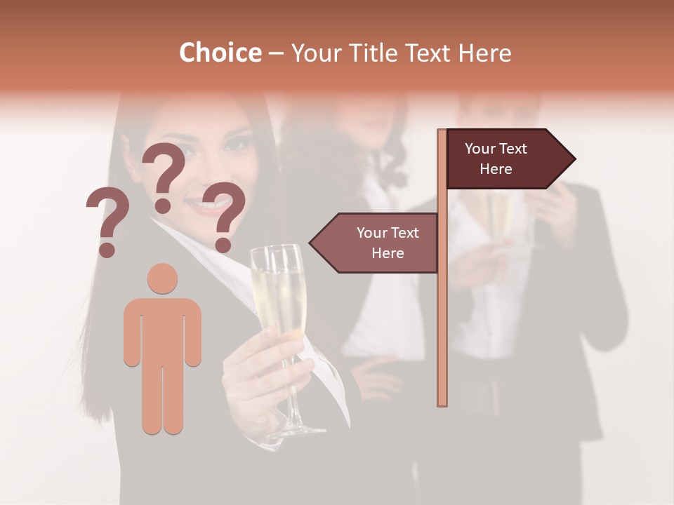 Smile Celebration White PowerPoint Template