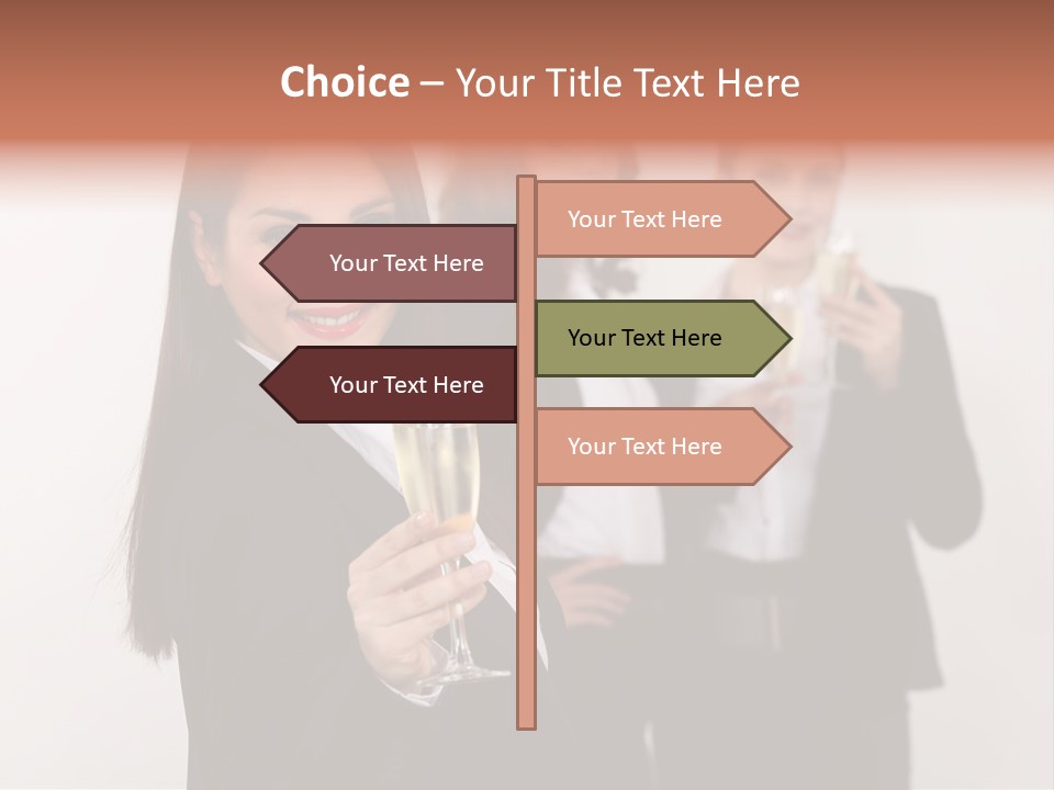 Smile Celebration White PowerPoint Template