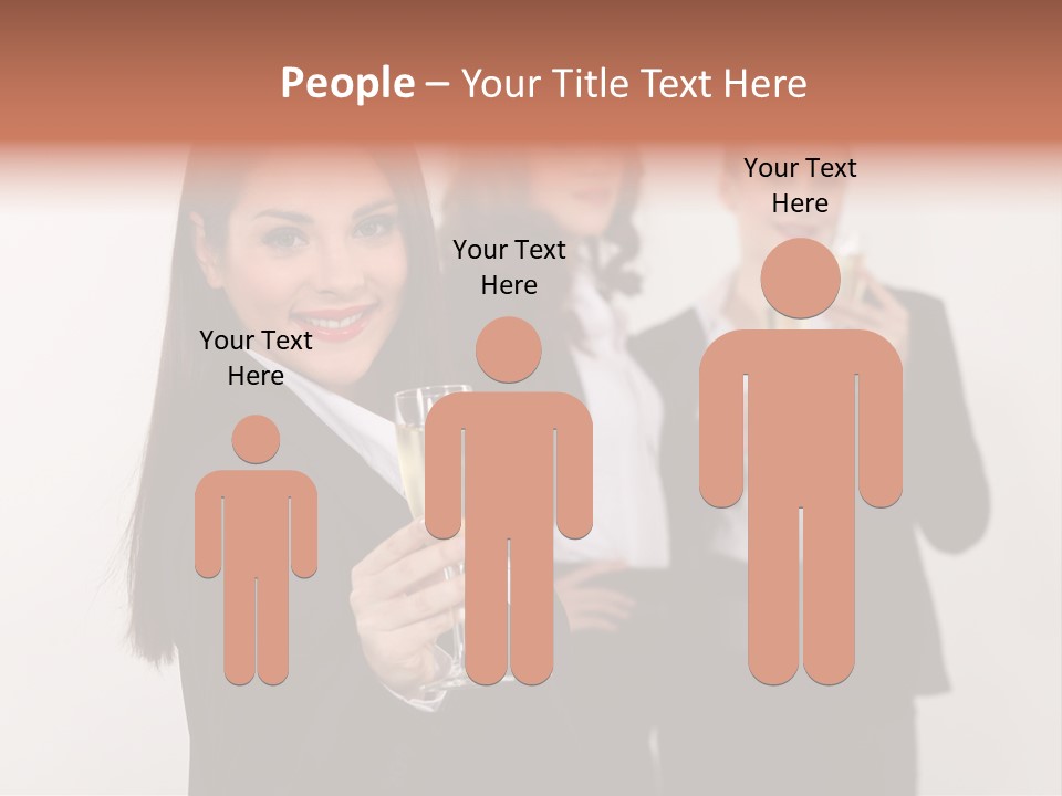 Smile Celebration White PowerPoint Template