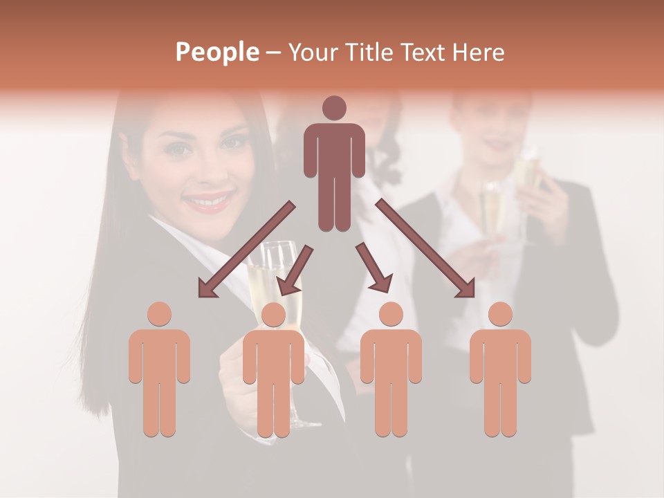 Smile Celebration White PowerPoint Template