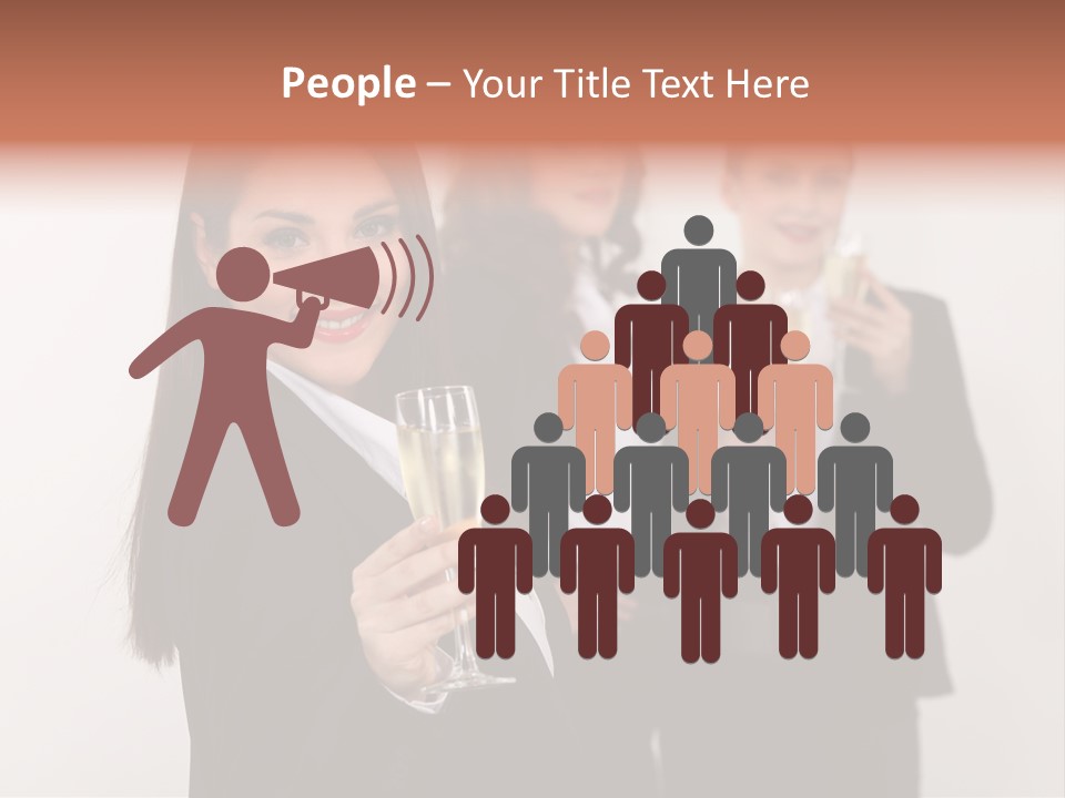 Smile Celebration White PowerPoint Template