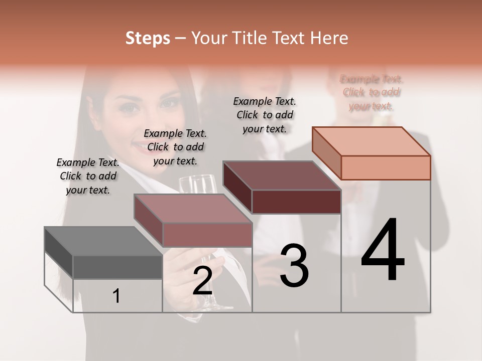Smile Celebration White PowerPoint Template