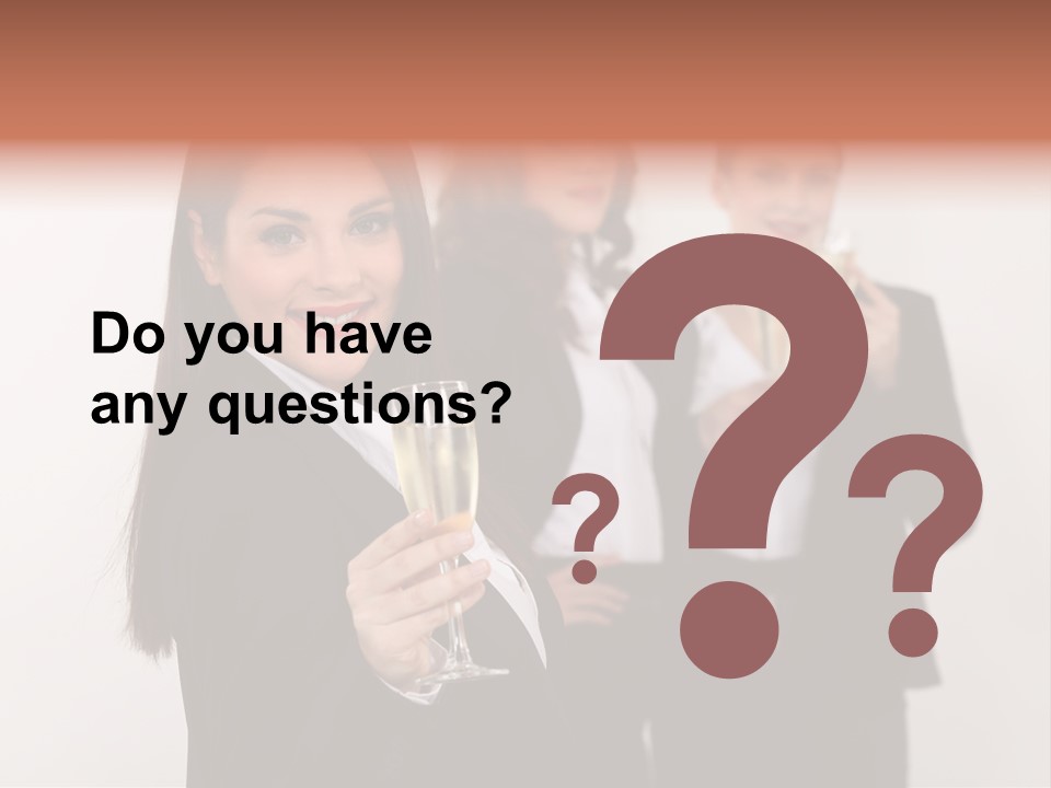 Smile Celebration White PowerPoint Template