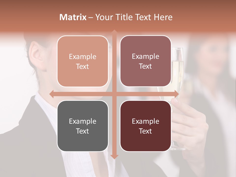 Females Occasion Triumph PowerPoint Template