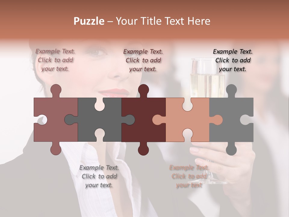 Females Occasion Triumph PowerPoint Template