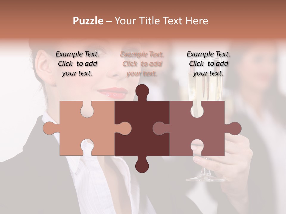 Females Occasion Triumph PowerPoint Template