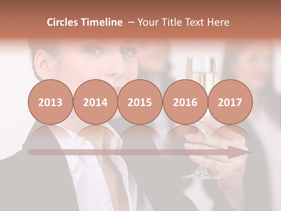Females Occasion Triumph PowerPoint Template