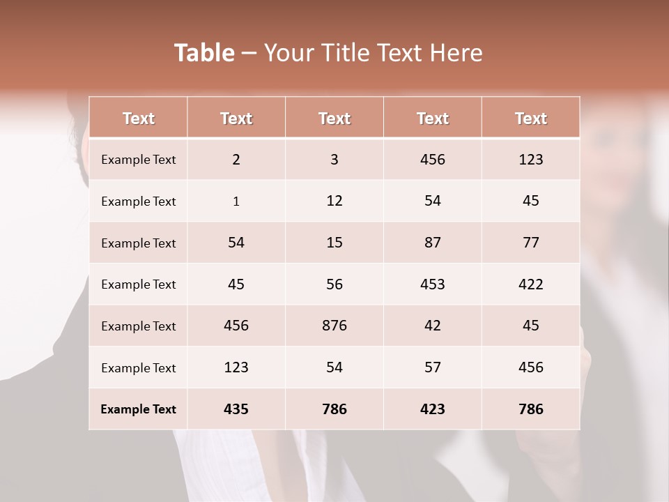 Females Occasion Triumph PowerPoint Template