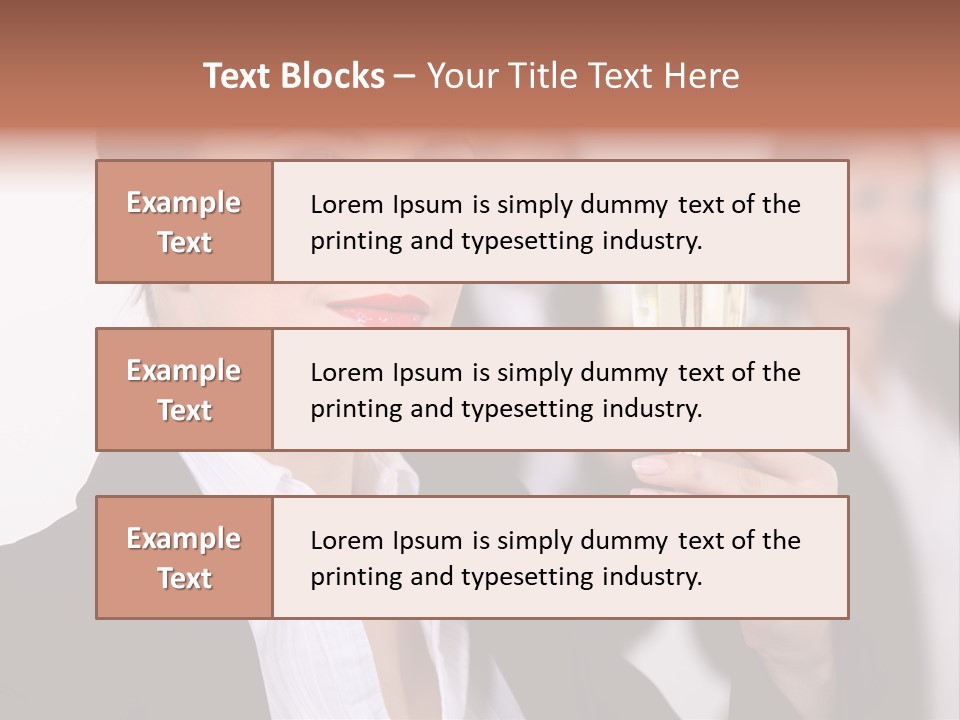 Females Occasion Triumph PowerPoint Template