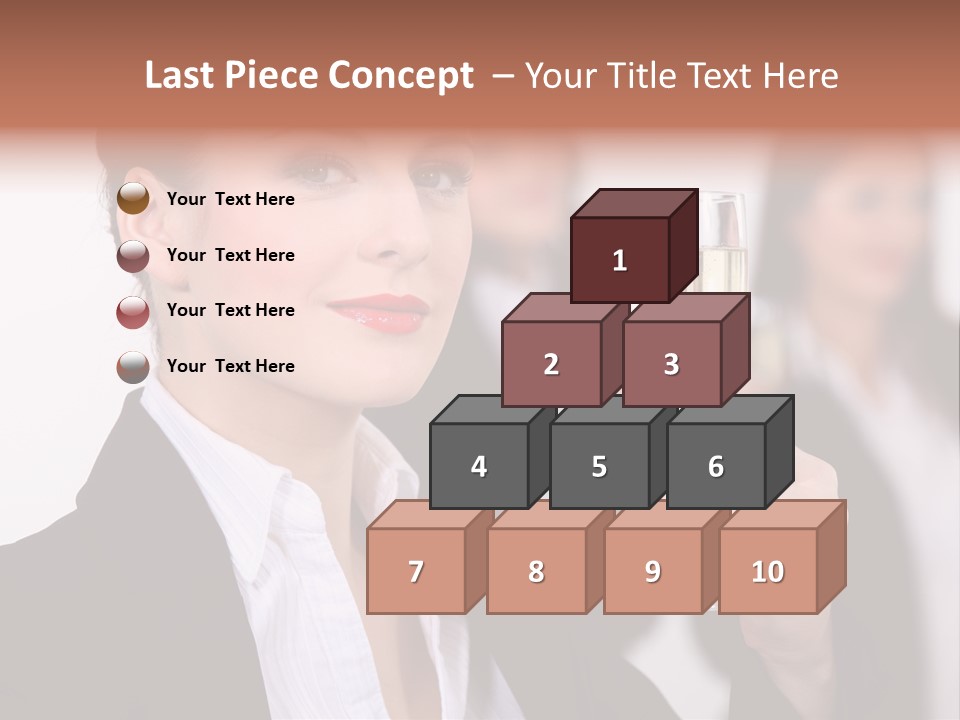 Females Occasion Triumph PowerPoint Template