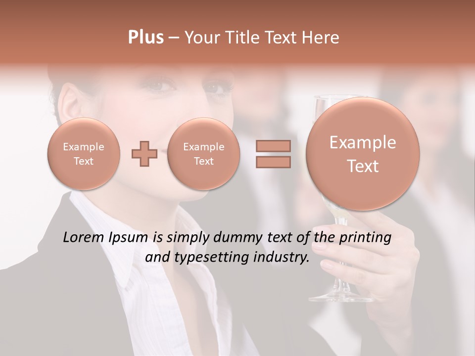 Females Occasion Triumph PowerPoint Template