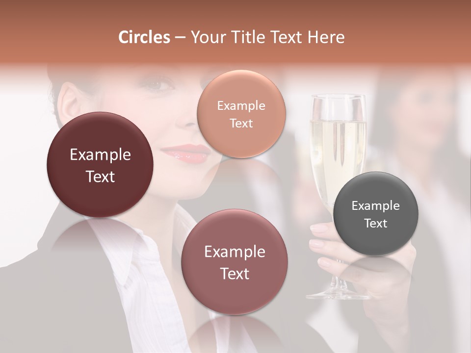 Females Occasion Triumph PowerPoint Template