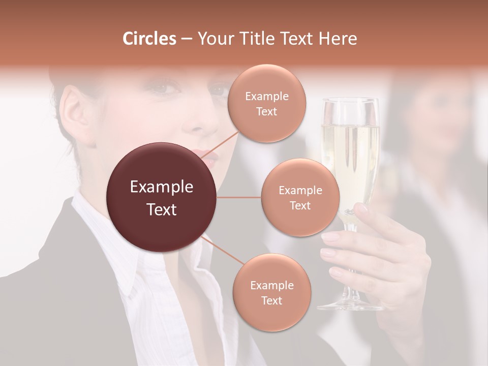 Females Occasion Triumph PowerPoint Template