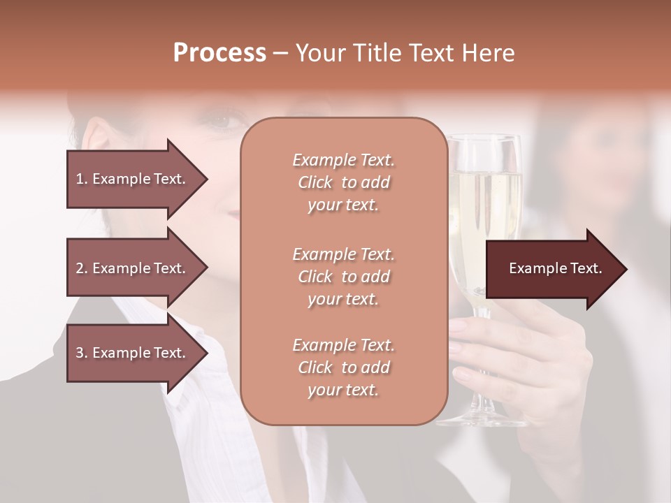 Females Occasion Triumph PowerPoint Template