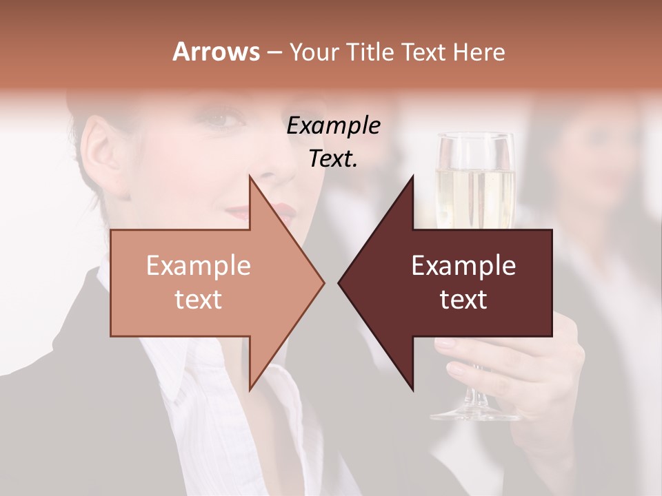 Females Occasion Triumph PowerPoint Template