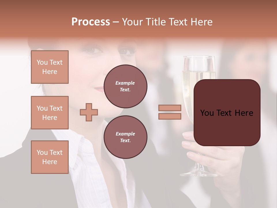 Females Occasion Triumph PowerPoint Template