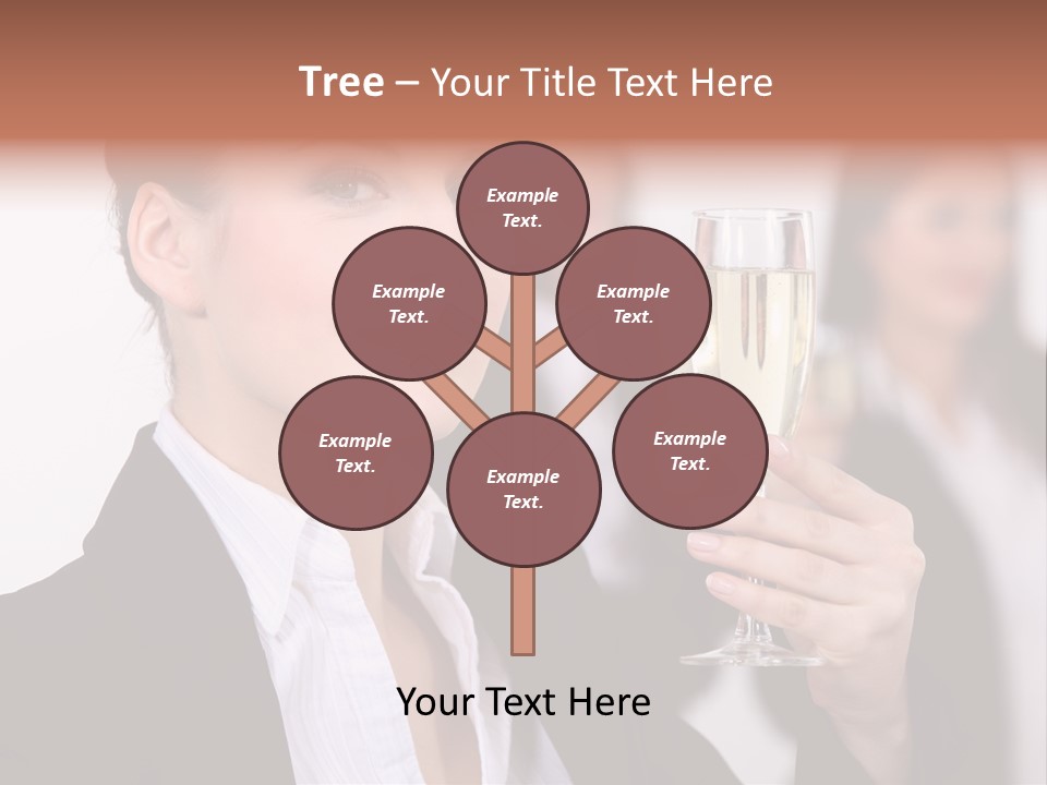 Females Occasion Triumph PowerPoint Template