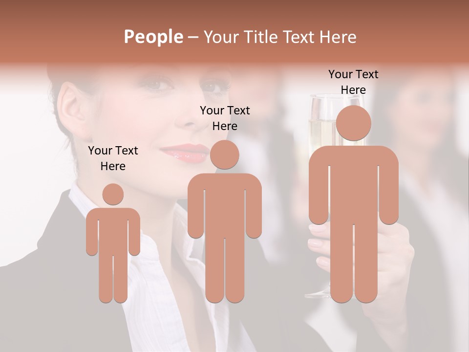 Females Occasion Triumph PowerPoint Template