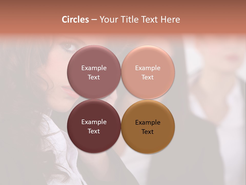 Attractive Sexy Person PowerPoint Template