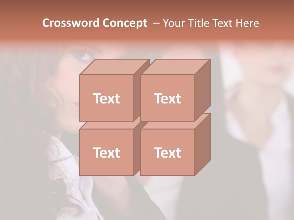 Attractive Sexy Person PowerPoint Template