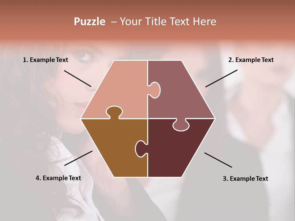 Attractive Sexy Person PowerPoint Template