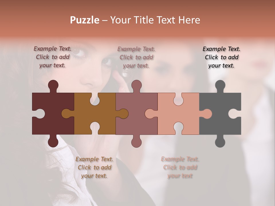 Attractive Sexy Person PowerPoint Template