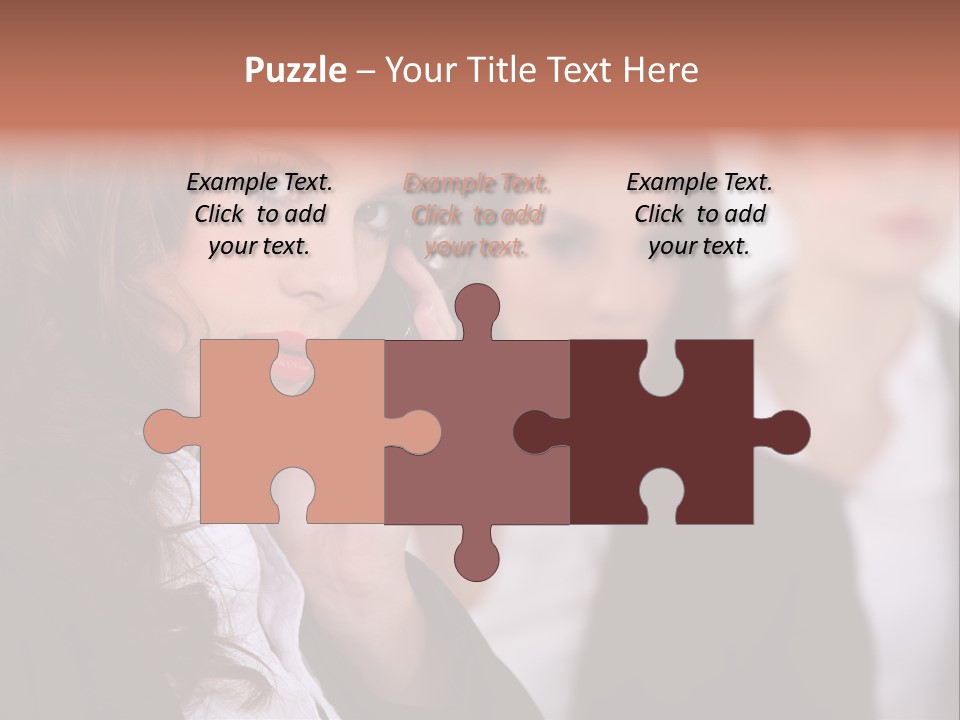 Attractive Sexy Person PowerPoint Template