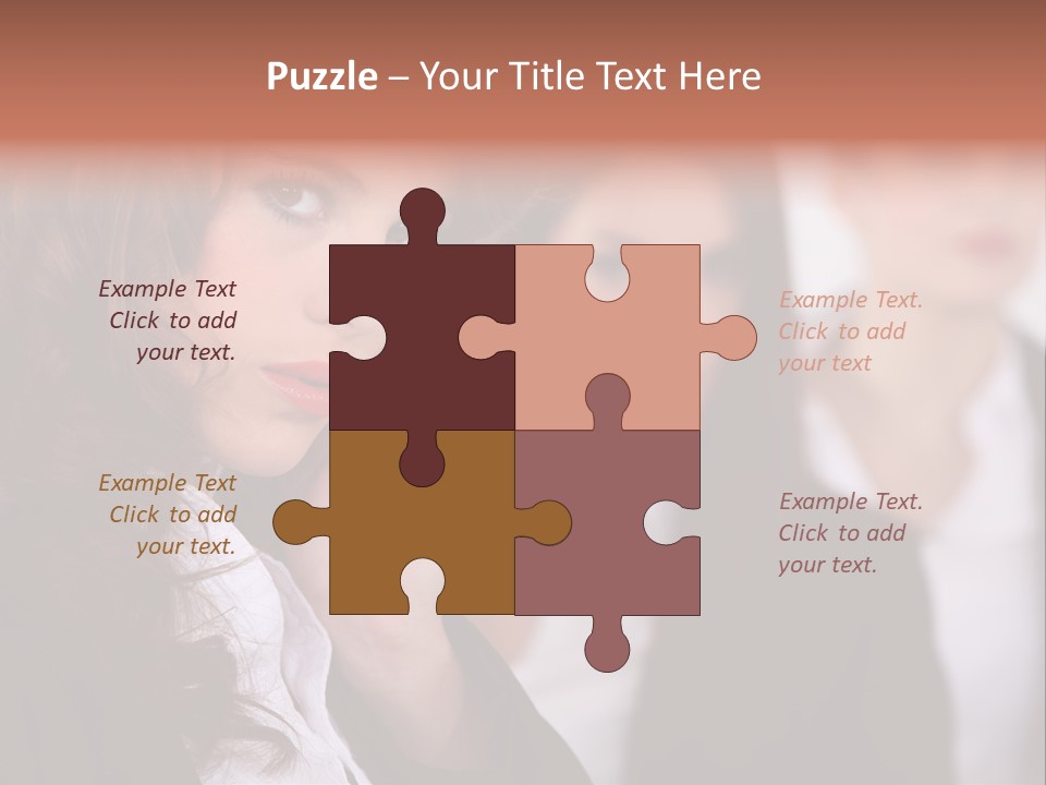 Attractive Sexy Person PowerPoint Template