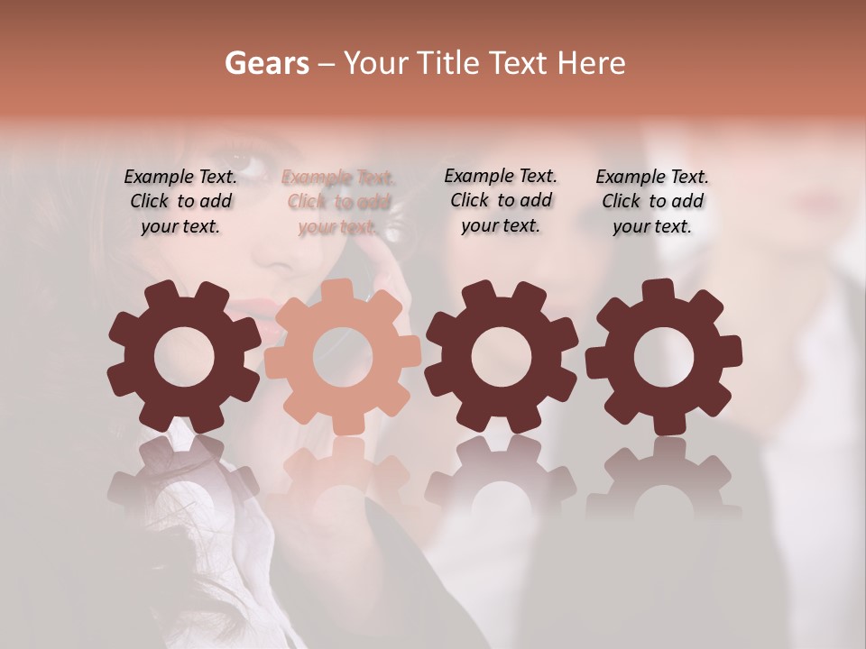 Attractive Sexy Person PowerPoint Template