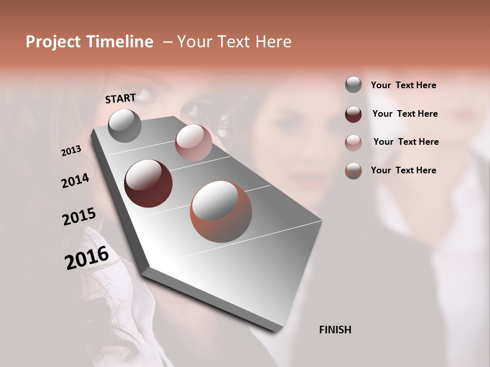 Attractive Sexy Person PowerPoint Template