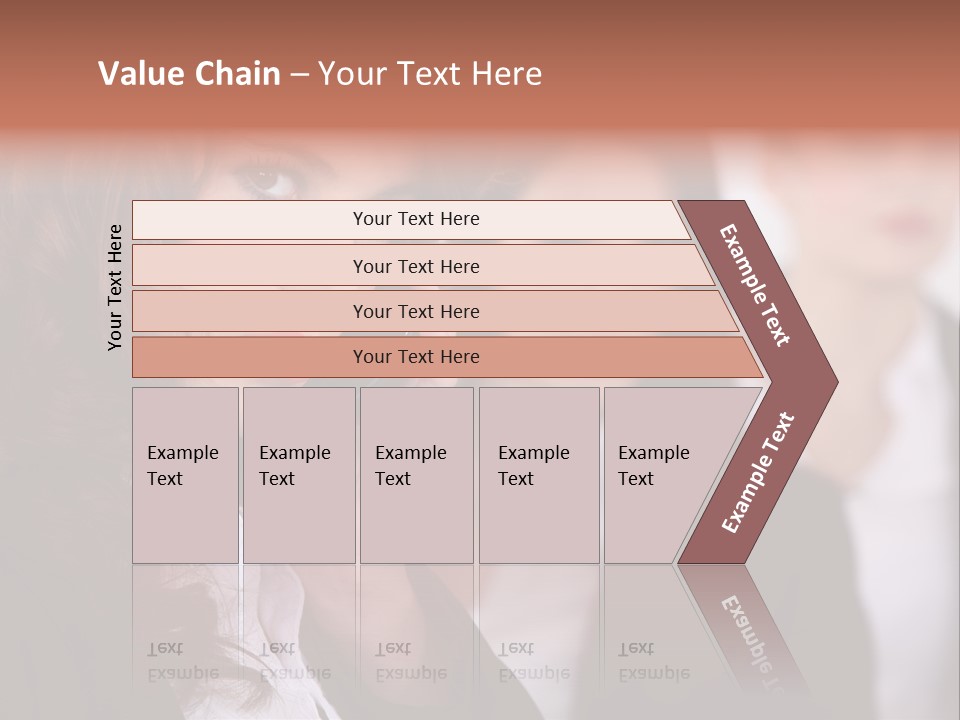 Attractive Sexy Person PowerPoint Template