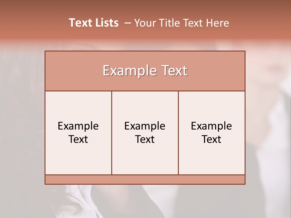 Attractive Sexy Person PowerPoint Template