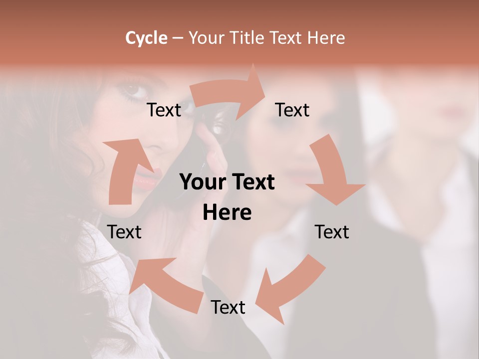 Attractive Sexy Person PowerPoint Template