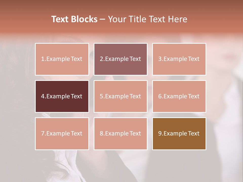 Attractive Sexy Person PowerPoint Template