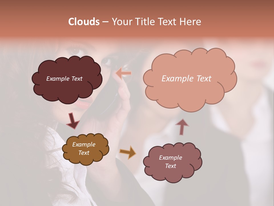 Attractive Sexy Person PowerPoint Template