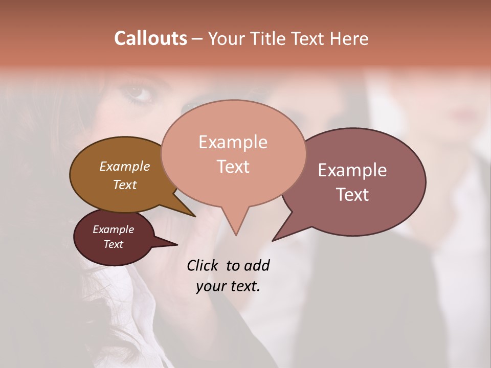 Attractive Sexy Person PowerPoint Template