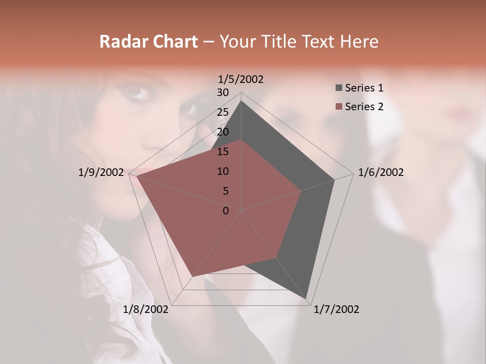 Attractive Sexy Person PowerPoint Template