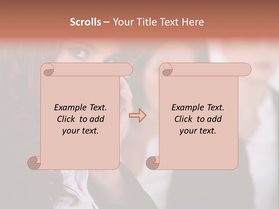 Attractive Sexy Person PowerPoint Template