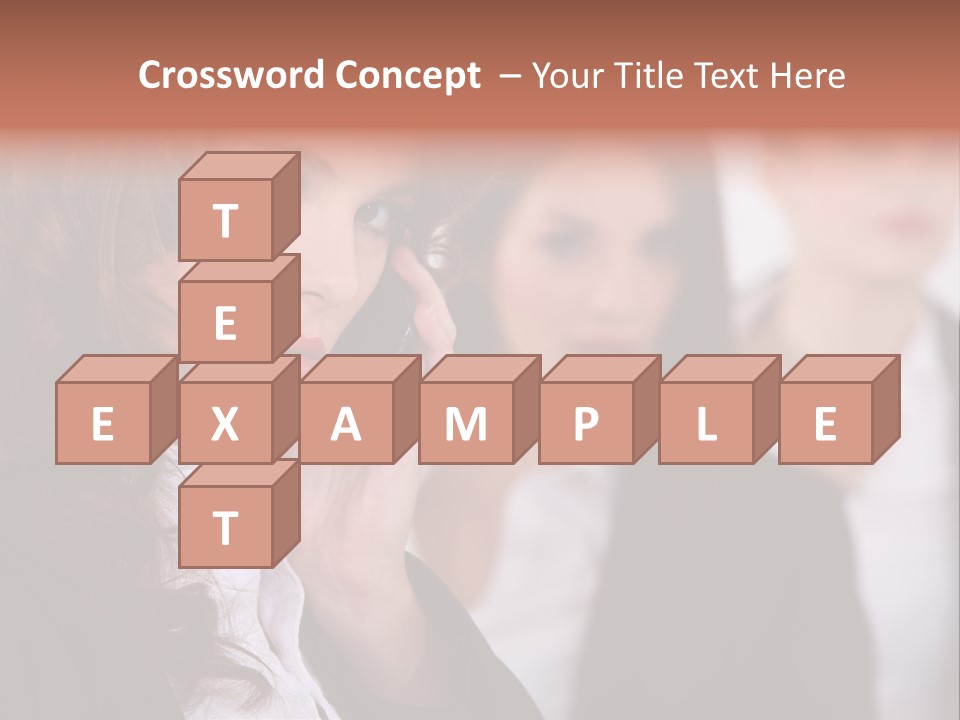 Attractive Sexy Person PowerPoint Template