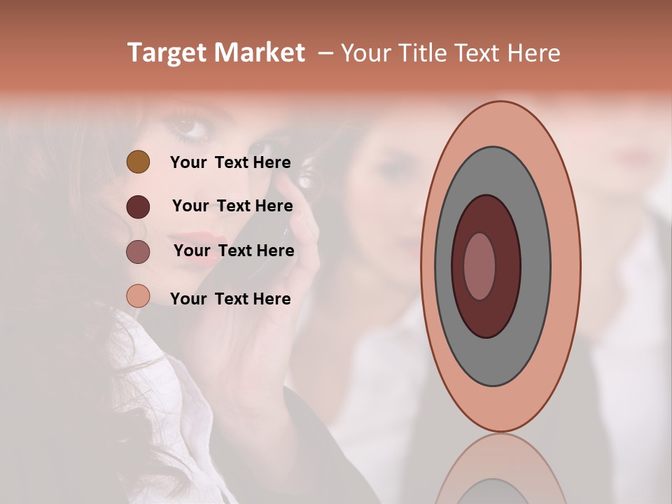 Attractive Sexy Person PowerPoint Template