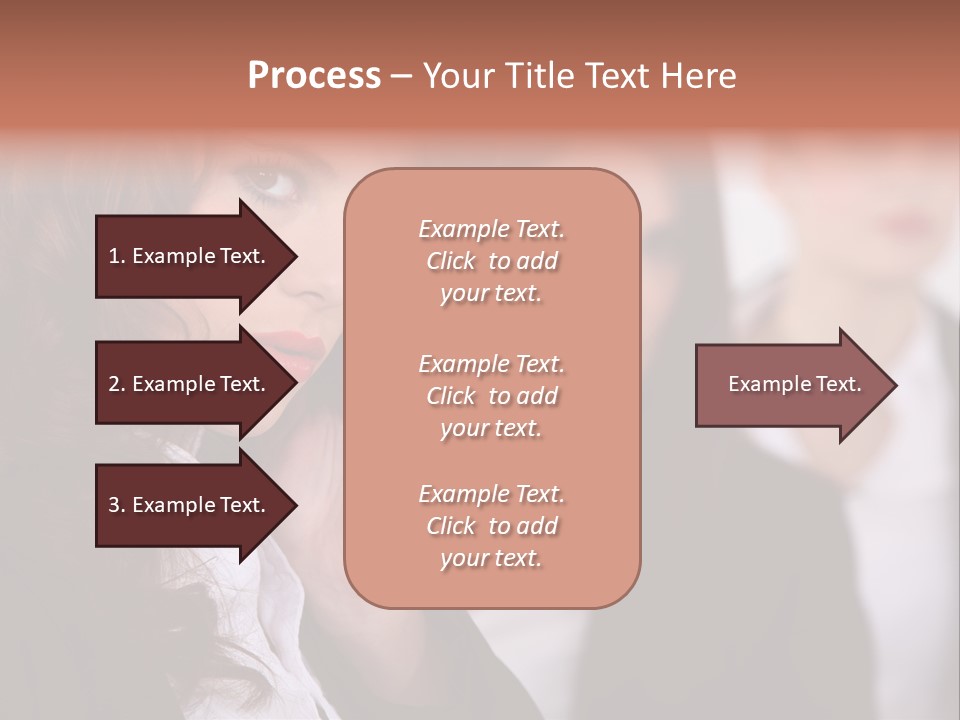Attractive Sexy Person PowerPoint Template