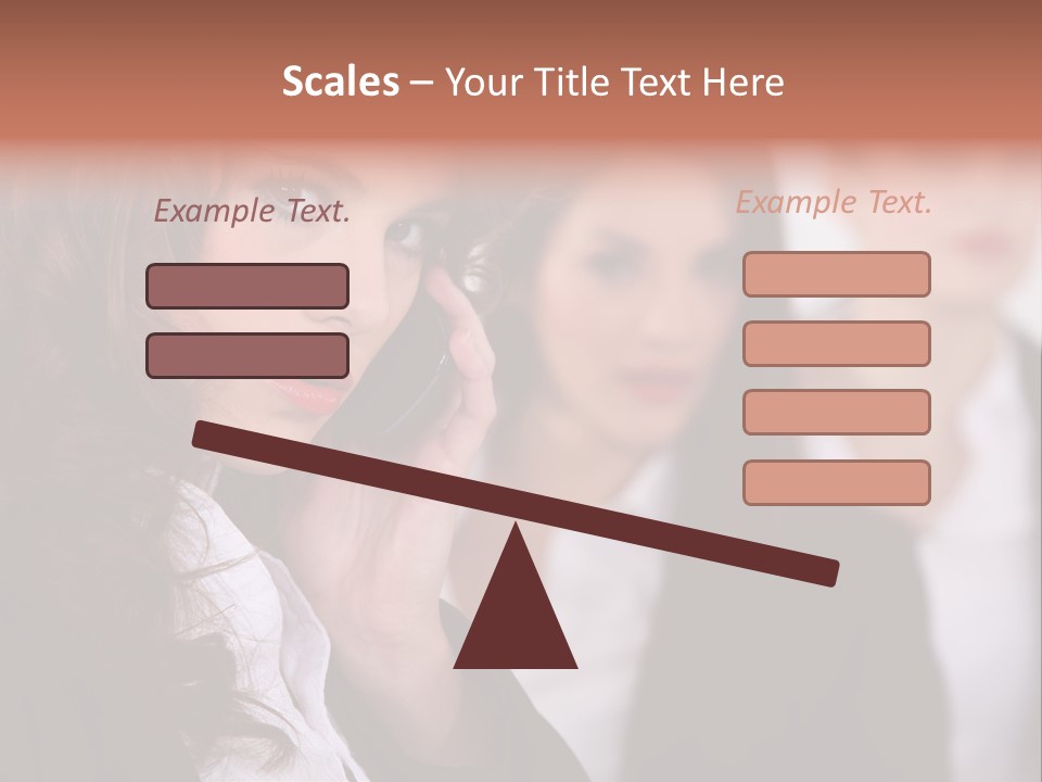 Attractive Sexy Person PowerPoint Template