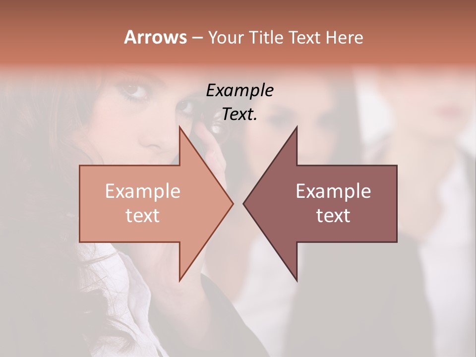 Attractive Sexy Person PowerPoint Template