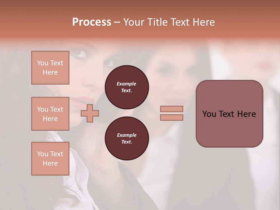 Attractive Sexy Person PowerPoint Template