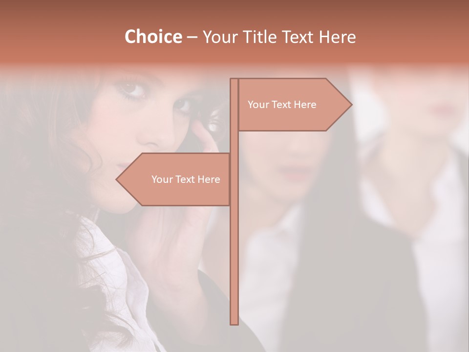 Attractive Sexy Person PowerPoint Template