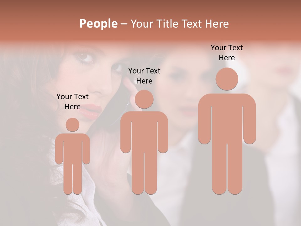 Attractive Sexy Person PowerPoint Template